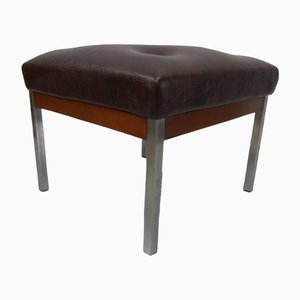 Vintage Brown Pouf, 1960s-PNJ-1279592