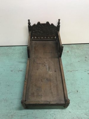 Vintage Brown Prayer Table-HLV-1428827