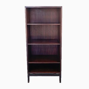 Vintage Brown Teak 4-Shelf Bookcase, 1970s-ZLY-767811