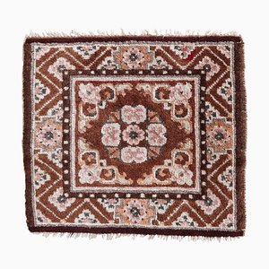 Vintage Brown Wool Rug, 1920s-JZV-1441018