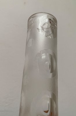 Vintage Bubble Glass Vase, 1970s-UAH-1317137