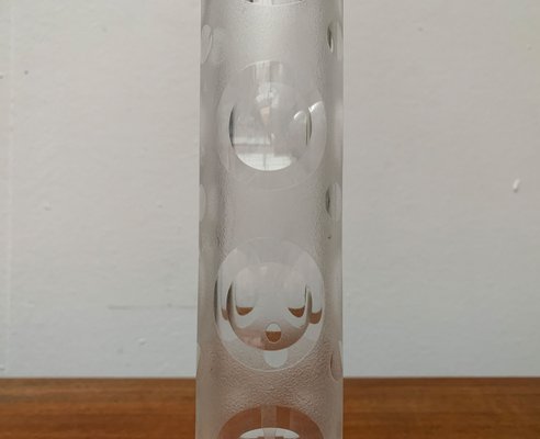 Vintage Bubble Glass Vase, 1970s-UAH-1317137