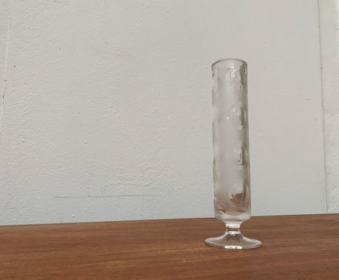 Vintage Bubble Glass Vase, 1970s-UAH-1317137