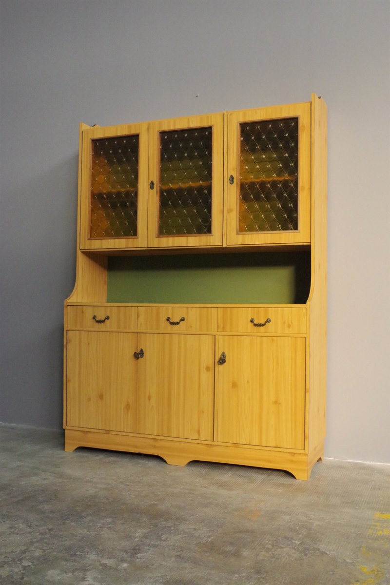 Vintage Buffet with Cabinets, 1950s