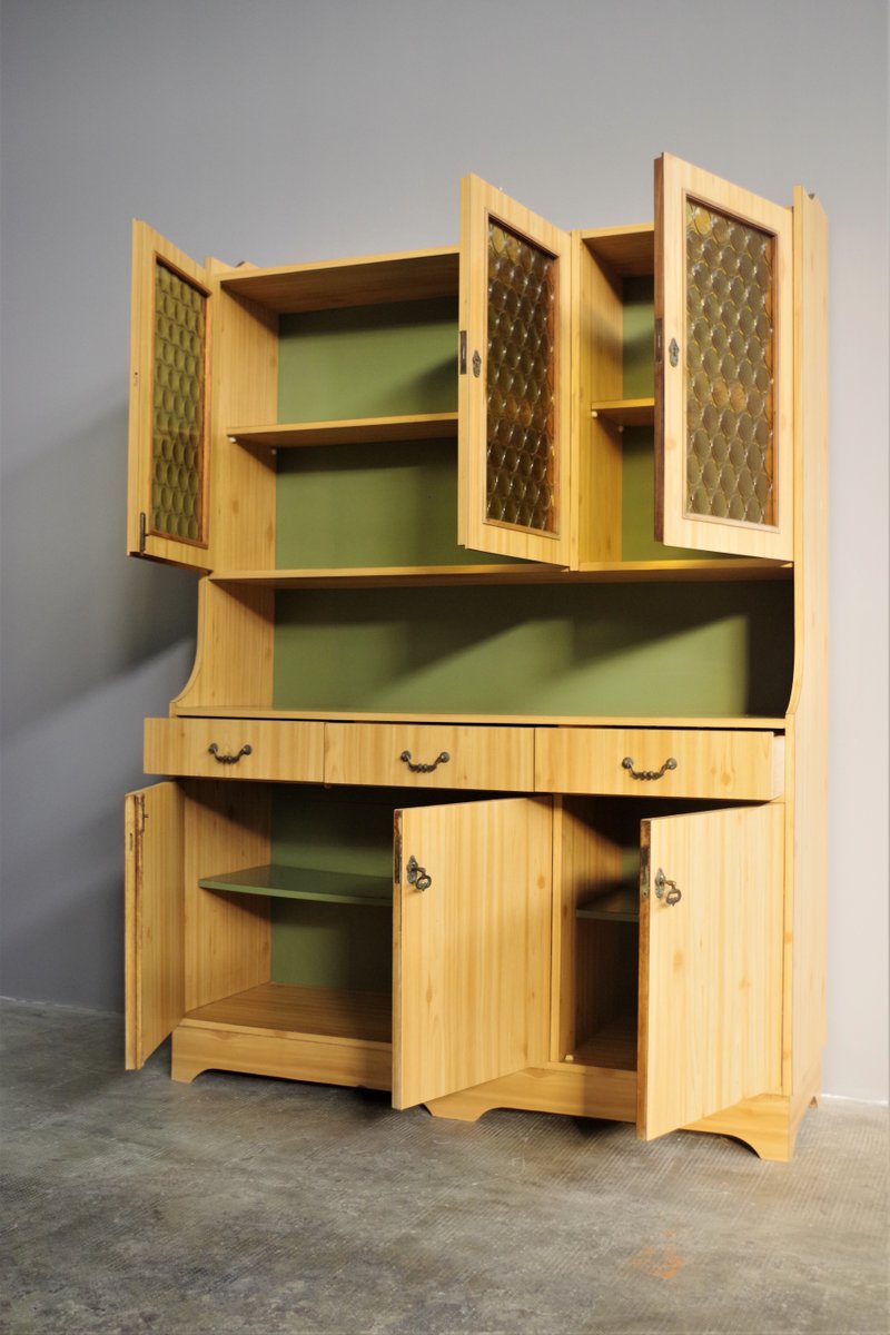 Vintage Buffet with Cabinets, 1950s