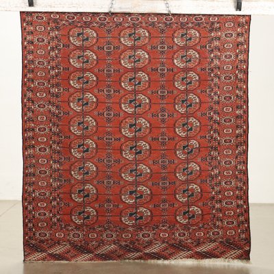 Vintage Bukhara Rug, Turkmenistan-VMM-1784607