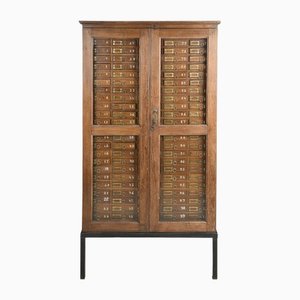 Vintage Cabinet with 125 Drawers-NQ-1788069