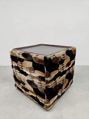 Vintage Camouflage Box Cabinet Nightstand, 1970s-BW-1793942