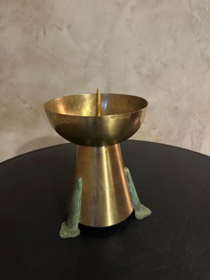 Vintage Candleholder in Brass, 1950-BFK-1807187