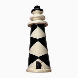 Vintage Cape Lookout Lighthouse Deco Object-UAH-1796968