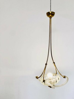 Vintage Ceiling Lamp from Barovier & Toso, 1940s-ZLY-541211