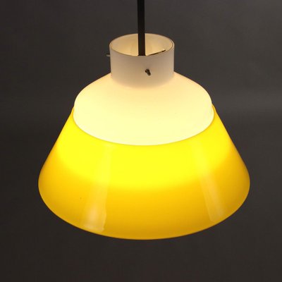 Vintage Ceiling Lamp in Coloured Glass, Italy, 1960s-VMM-2036352