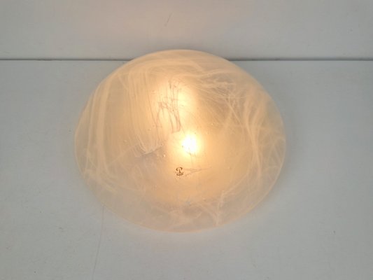 Vintage Ceiling Lamp in Frosted Glass from Peill & Putzler, 1960s-AXJ-2020543