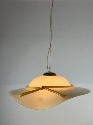 Vintage Ceiling Lamp in Murano Glass, Italy, 1970s-YST-1702201