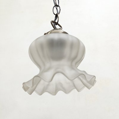 Vintage Ceiling Lamp with Tulip Shaped Lampshade, Spain, 1980s-CQZ-2042945