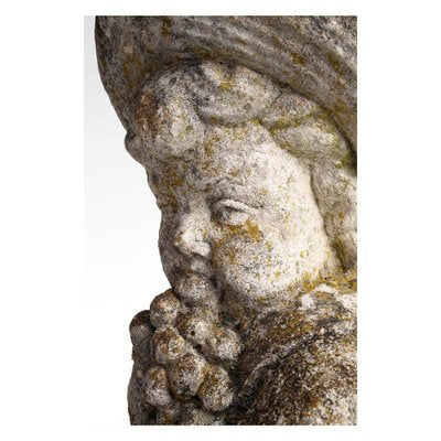 Vintage Cement Statue of a Child-NQ-636673