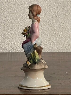 Vintage Ceramic Figure of Child from Capodimonte-PKM-972762