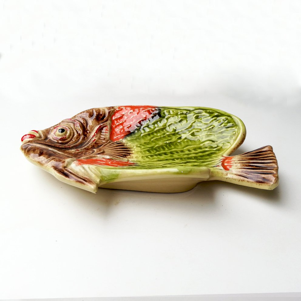 Vintage Ceramic Fish Centerpiece from ARS, 1960s