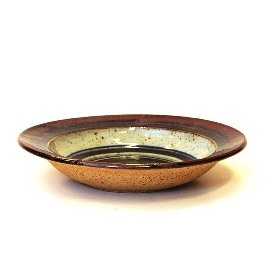 Vintage Ceramic Glaced Dish by Helle Allpass, Denmark, 1960s