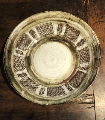 Vintage Ceramic Plate by Albert Thiry-TEP-1234583