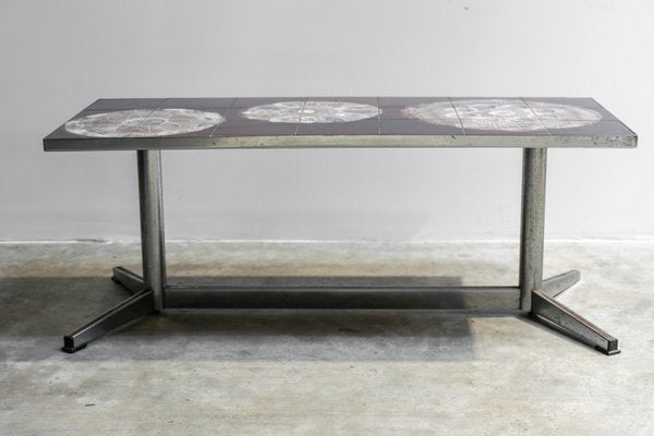 Vintage Ceramic Table by Adri, Vallauris, 1970s-LA-1357780