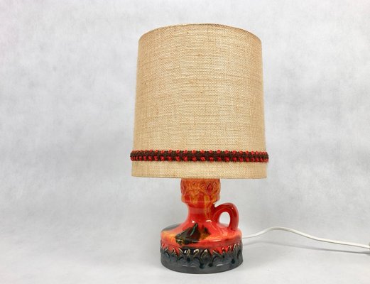 Vintage Ceramic Table Lamp from Bay Keramik, 1960s-ZCY-1375989