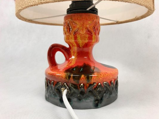 Vintage Ceramic Table Lamp from Bay Keramik, 1960s-ZCY-1375989