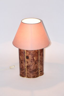 Vintage Ceramic Table Lamp with Shade, Italy, 1990s-NB-1320814