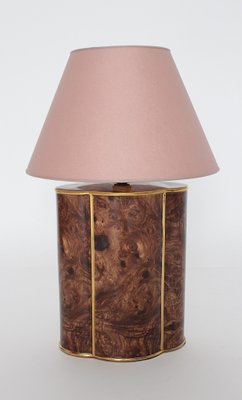 Vintage Ceramic Table Lamp with Shade, Italy, 1990s-NB-1320814