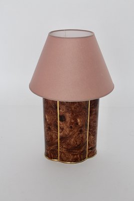 Vintage Ceramic Table Lamp with Shade, Italy, 1990s-NB-1320814