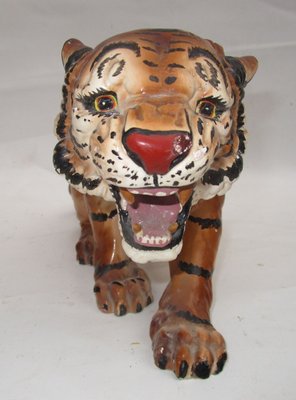 Vintage Ceramic Tiger Tableware, 1960s-ZVO-862400