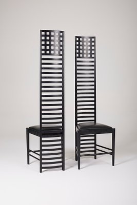 Vintage Chair by Charles Rennie Mackintosh, 1970s-QAC-2034817