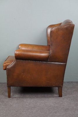 Vintage Chair in Sheep Leather-HPP-1764176