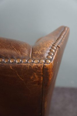 Vintage Chair in Sheep Leather-HPP-1764176