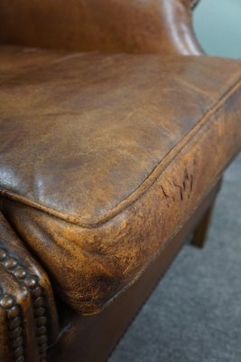 Vintage Chair in Sheep Leather-HPP-1764176