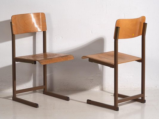 Vintage Chairs, 1950, Set of 4-ZNJ-2035300