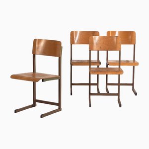 Vintage Chairs, 1950, Set of 4-ZNJ-2035300