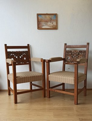 Vintage Chairs, 1950s, Set of 2-ZEF-1735297