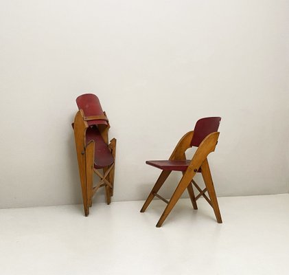 Vintage Chairs, 1950s, Set of 4-LKT-1793594