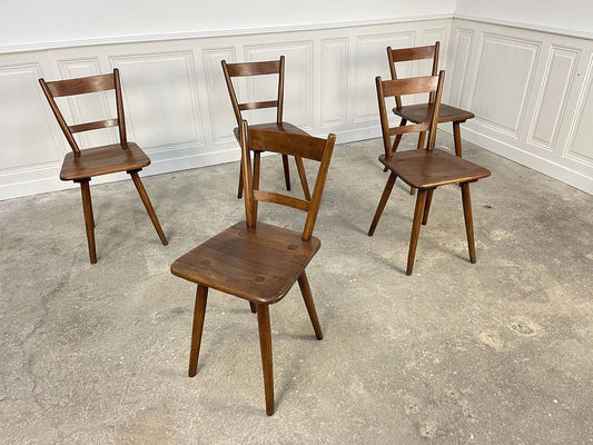 Vintage Chairs by Adolf Schneck, 1950s, Set of 5