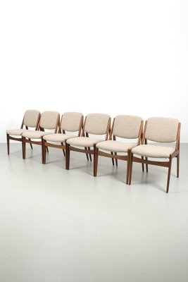 Vintage Chairs by Arne Vodder, Set of 6-OKG-1817347