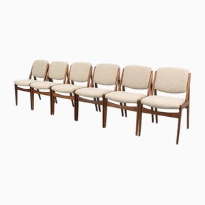 Vintage Chairs by Arne Vodder, Set of 6-OKG-1817347