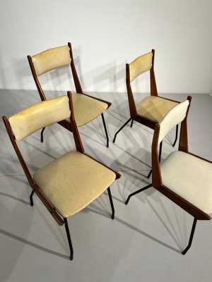 Vintage Chairs by Carlo Ratti, Set of 4-KCF-1328066