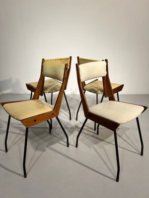 Vintage Chairs by Carlo Ratti, Set of 4-KCF-1328066