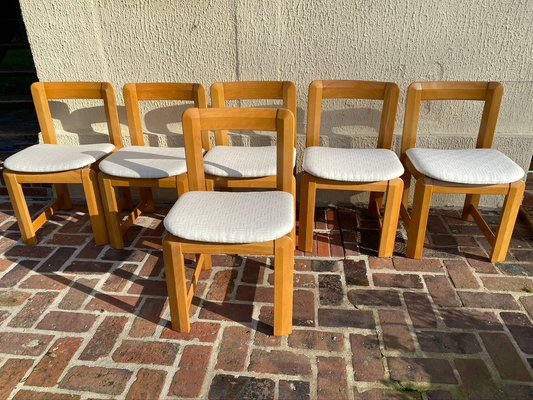 Vintage Chairs from Guilleumas Scandinavian, 1960s, Set of 6-HFR-1091563