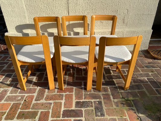 Vintage Chairs from Guilleumas Scandinavian, 1960s, Set of 6-HFR-1091563