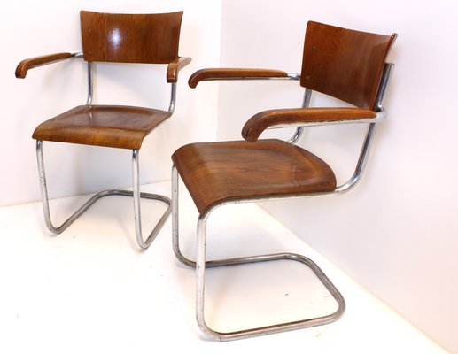 Vintage Chairs from Mücke Melder, 1920, Set of 2-KWR-1747861