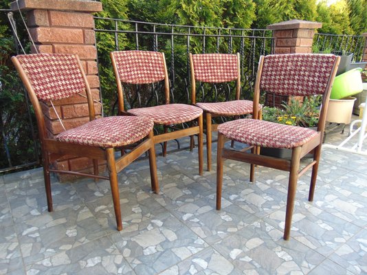 Vintage Chairs from Zamość, 1950s, Set of 4-CAQ-938576