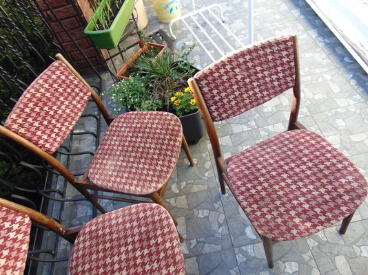 Vintage Chairs from Zamość, 1950s, Set of 4-CAQ-938576