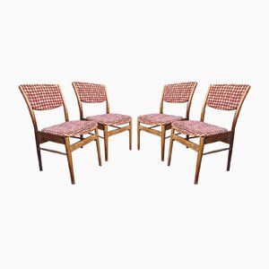 Vintage Chairs from Zamość, 1950s, Set of 4-CAQ-938576